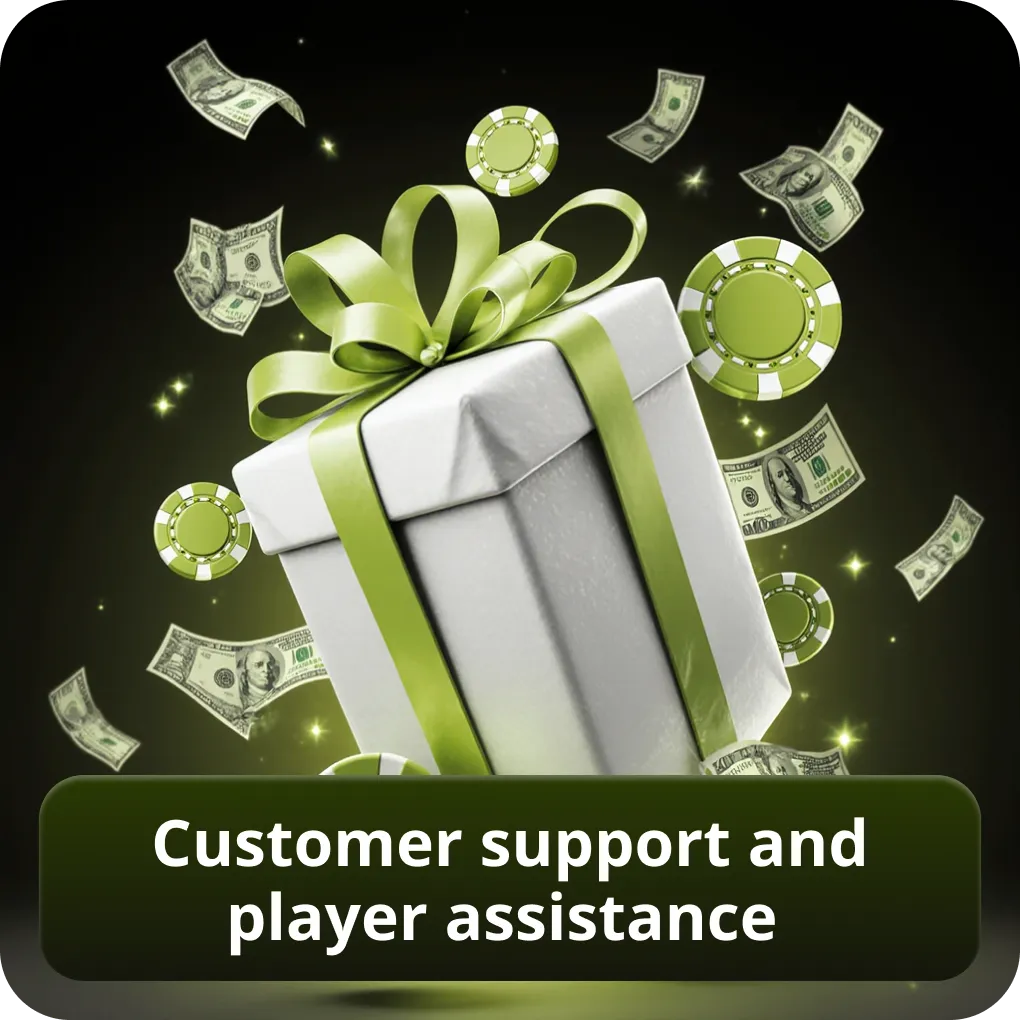 Customer support and player assistance