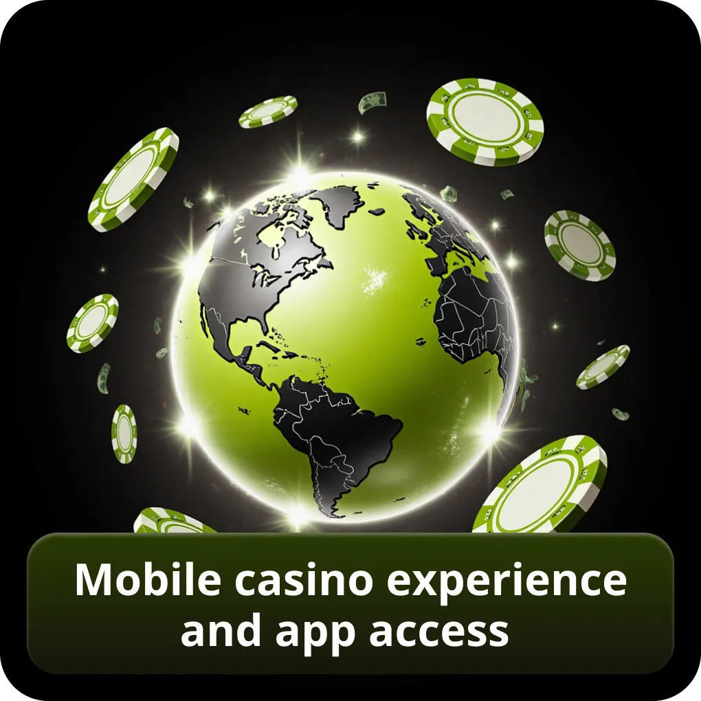 Mobile casino experience and app access